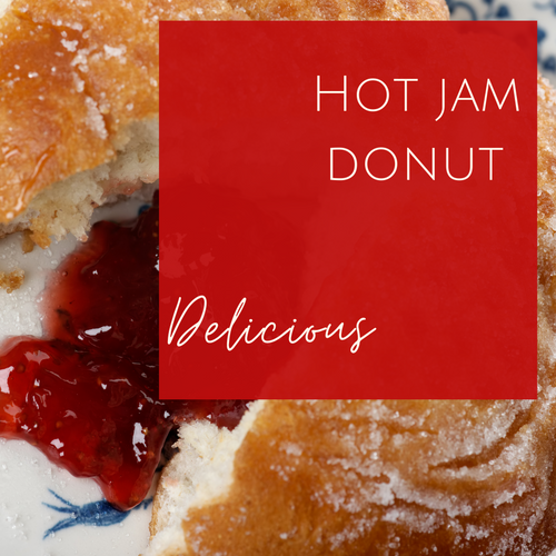 Hot Jam Donut